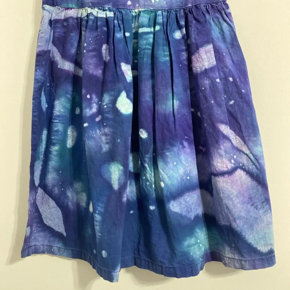 Girls Global Mamas Dress 4 100% Organic Cotton Dress Sundress Galaxy Dopamine - Picture 7 of 10